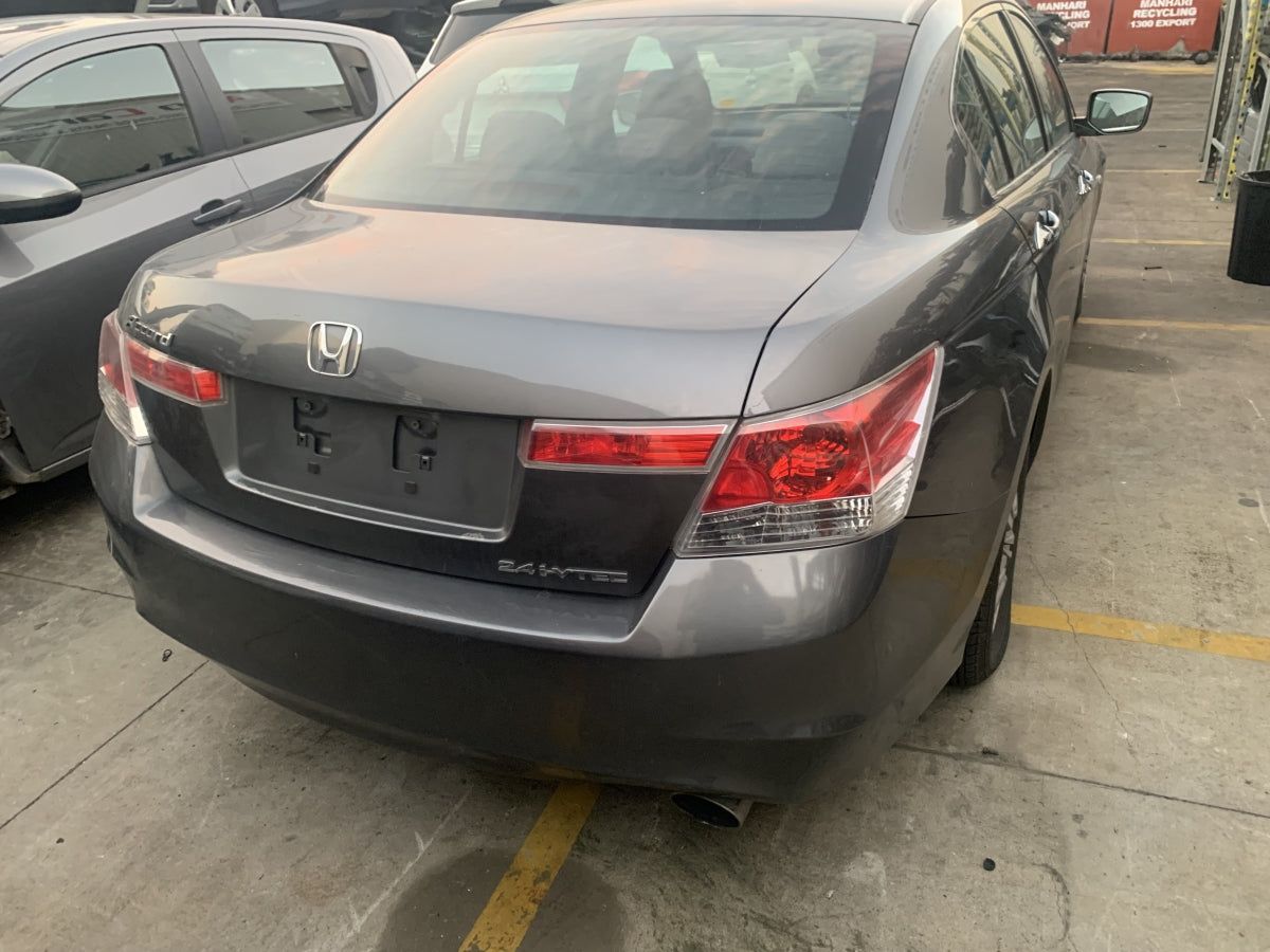 HONDA ACCORD CP 2010 2.4L PETRO AUTO - Bootlid/Tailgate