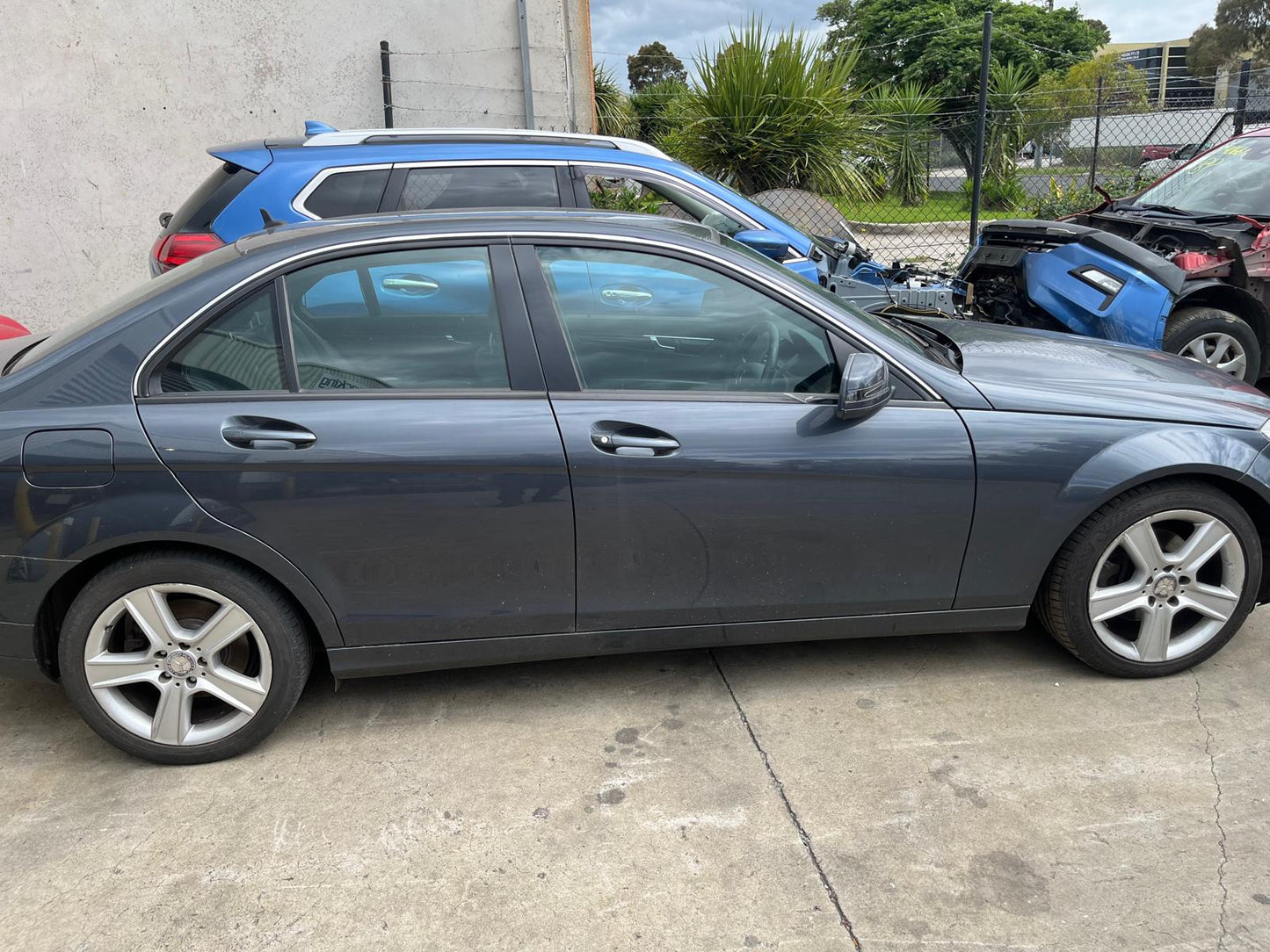 Wrecking/Dismantling Mercedes C200 W204 Gery 2007 Sedan 1.8L Supercharge turbo petrol - ACW277