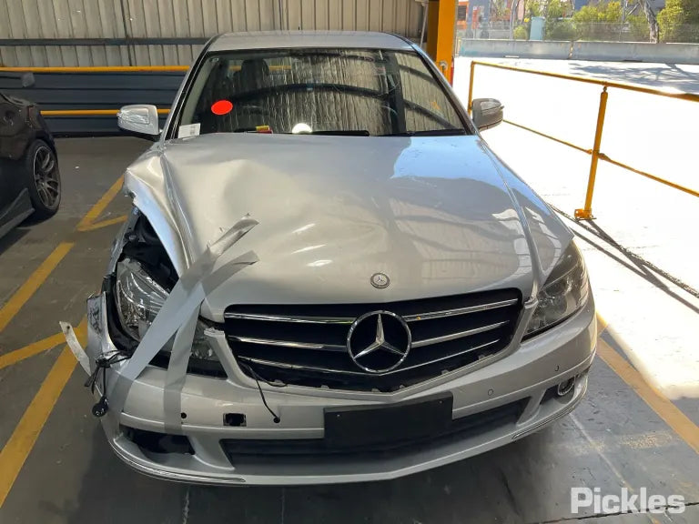 Wrecking/Dismantling Mercedes C200 Kompressor W204 silver 1.8L petrol supercharge turbo RWD auto - ACW255