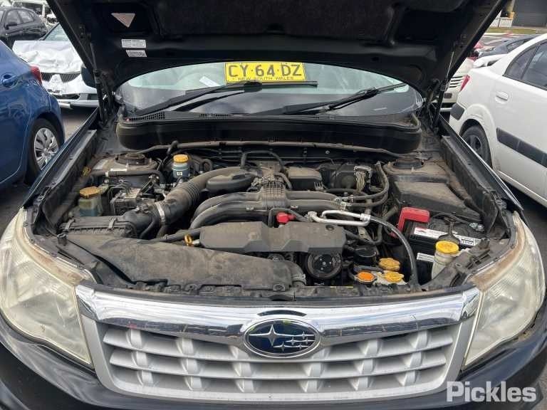 Subaru Forester SH 2011 Black 2.5L Petrol AWD Auto - Engine FB25A SH069137-EN