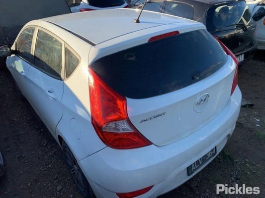 Wrecking/Dismantling 2016 Hyundai Accent RB Petrol 1.4L Auto (KMHCT51BTHU308275)