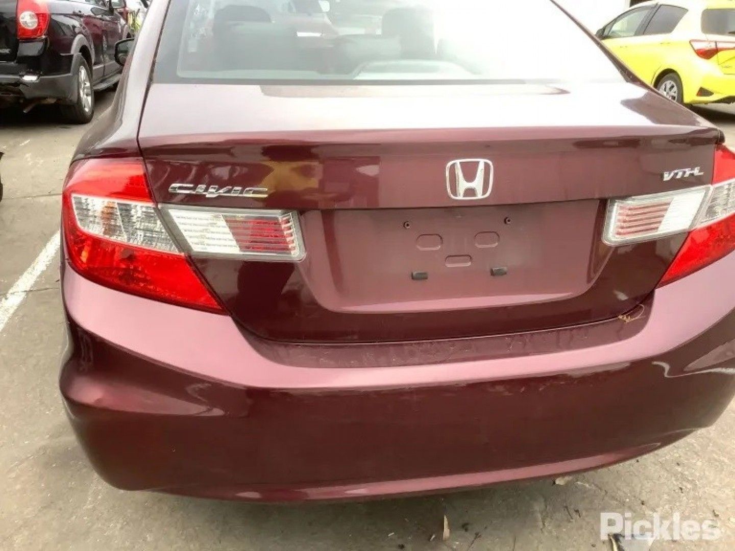 Honda Civic FB Sedan 2013 1.8L Petrol FWD Auto - Rear Bumper Bar FB012253-RB