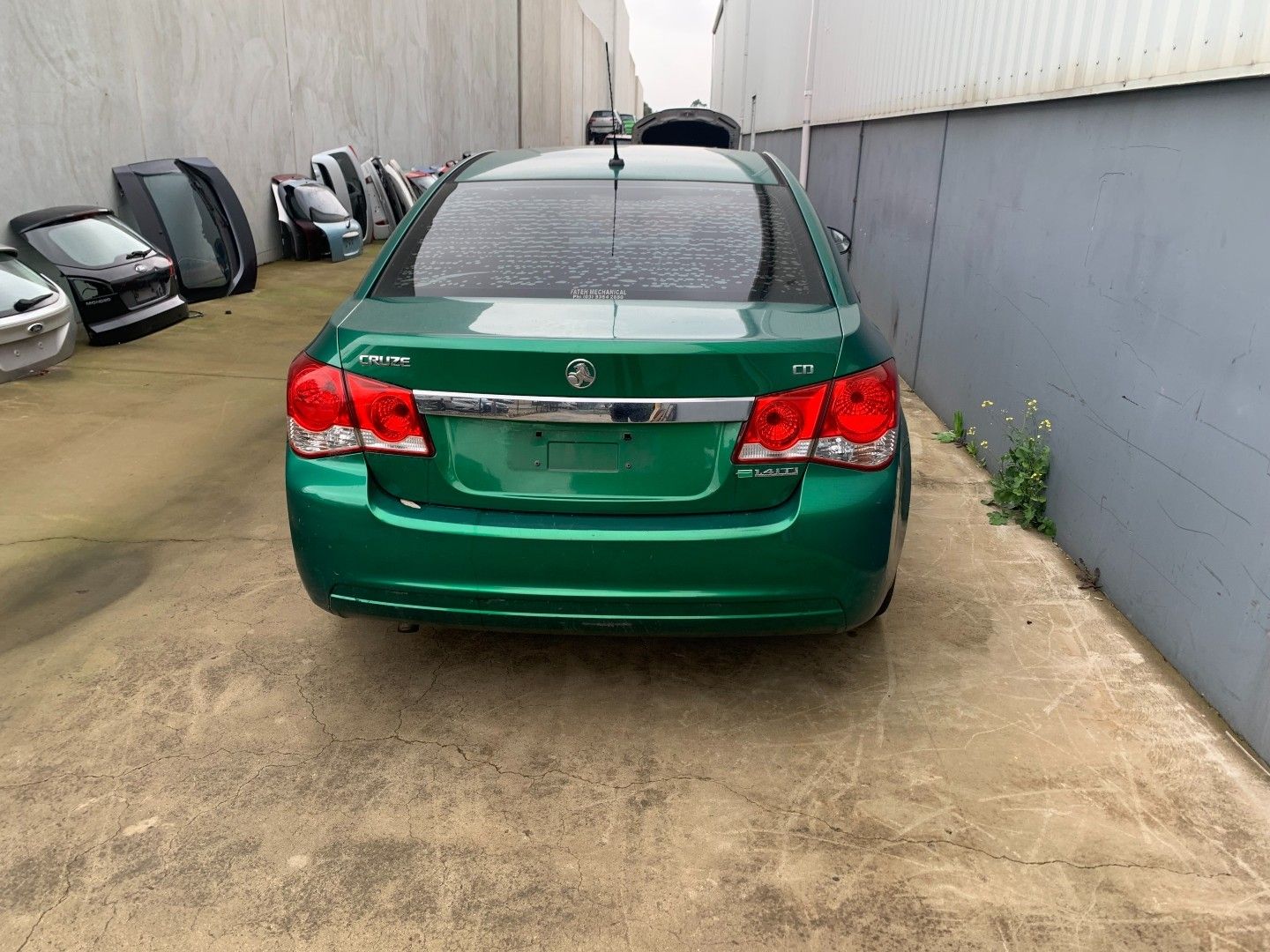 HOLDEN CRUZE JH SEDAN 2011 1.4L PETROL AUTO - Bootlid/Tailgate JH548274-BO/TA