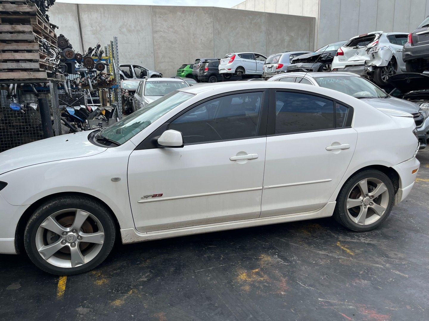 Mazda 3 Sp23 BK s1 Sedan 2004 2.3l Petrol Manual - RHF Door Shell BK114132-RHF-DO
