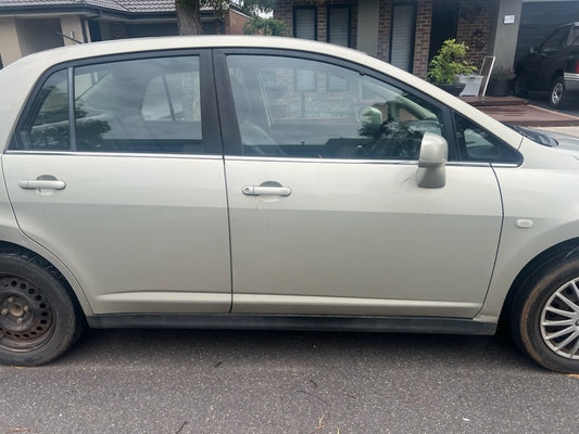 Wrecking/Dismantling Nissan Tida Sedan Gold 2010 1.8L petrol auto - ACW274