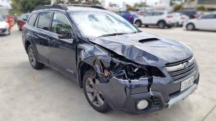 Wrecking/Dismantling Subaru Outback Br 2014 2l Diesel Auto Awd Grey