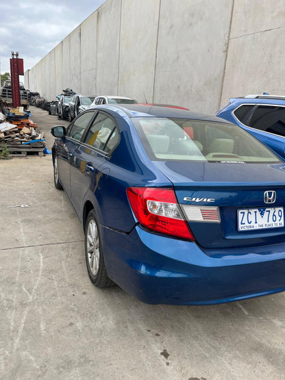 Wrecking/Dismantling HONDA CIVIC IX Sedan (FB) 1.8 (FB2) 2012 blue - AU-219-HO-12