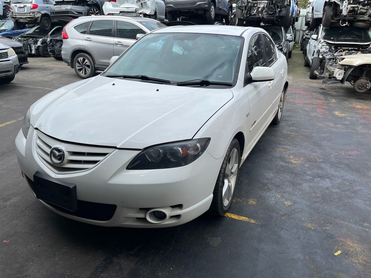 Mazda 3 Sp23 BK s1 Sedan 2004 2.3l Petrol Manual - RH Mirror BK114132-RHM