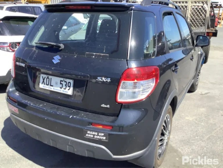 SUZUKI SX4 RW420 2007 black - Left Rear Door - AU-219-SZ-5LP-D-C