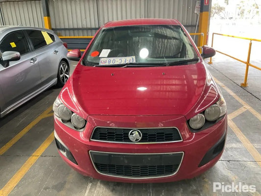 Wrecking/Dismantling Holden Barina TM Sedan 2013 Red 1.6L manual  - ACW2772
