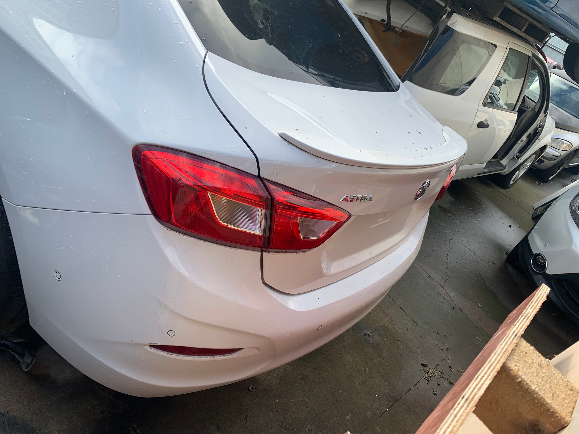 HOLDEN ASTRA BL 2018 white - Left Rear Door - AU-219-HL-60LP-D-C