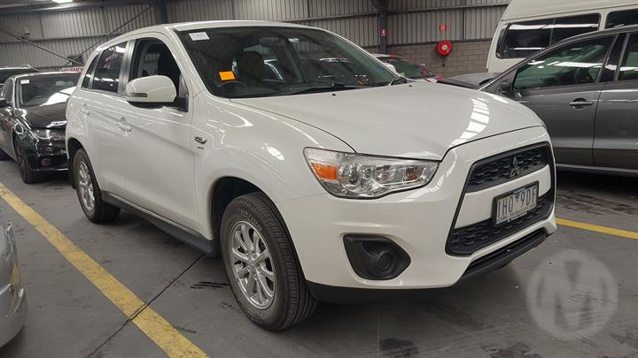 MITSUBISHI ASX XA,XB,XC 2012 white - Right Rear Door - AU-219-MI-3LP-D-D