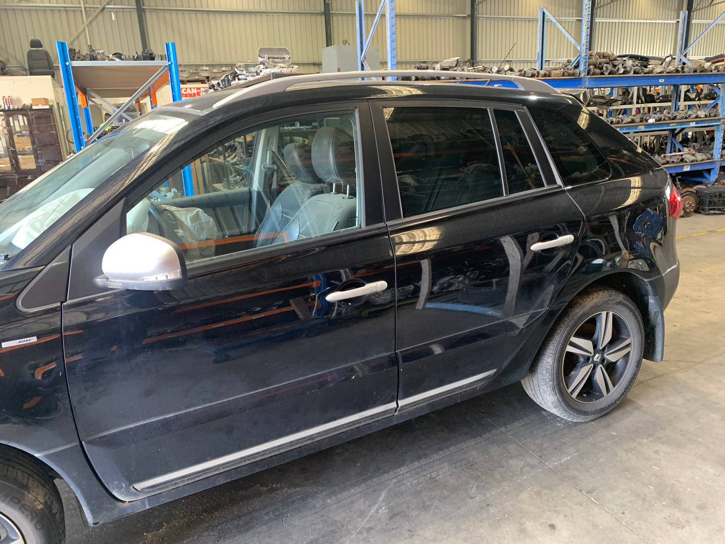 RENAULT KOLEOS H45 2015 black - Right Rear Door - AU-219-RE-4LP-D-D