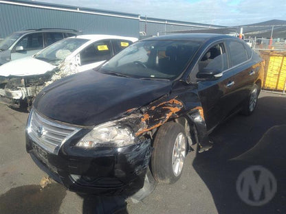 NISSAN PULSAR B17 2013 black - Right Front Door - AU-219-NI-13LP-D-B