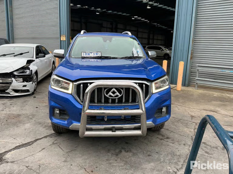 LDV T60 Ute (SK8C) 2.8 4WD 2018 blue - Right Rear Door Window - AU-219-LD-1-G-K