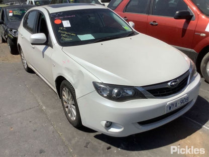 SUBARU IMPREZA Gh 2009 white - Left Rear Door - AU-219-SU-22LP-D-C