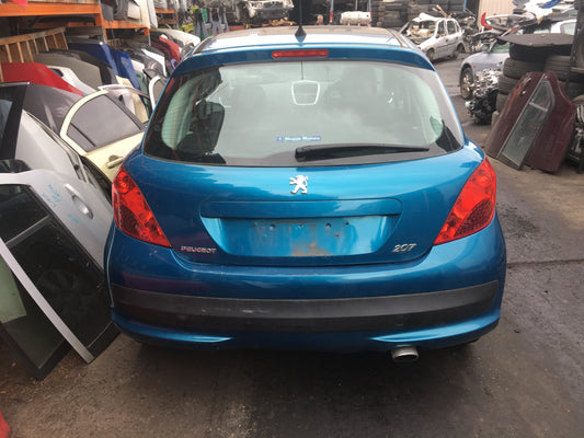PEUGEOT 207 A7 2007 blue - Left Front Door - AU-219-PE-1LP-D-A