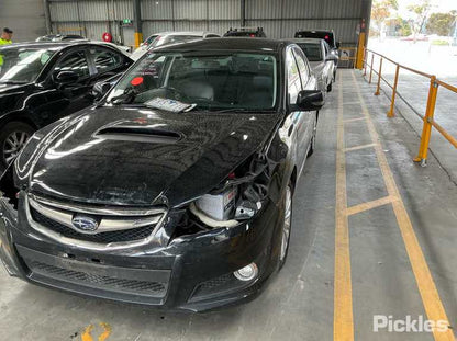 SUBARU LIBERTY V Sedan (BM) 2.5 GT AWD (BM9) 2011 black - Left Door Mirror - AU-219-SU-4-D-E