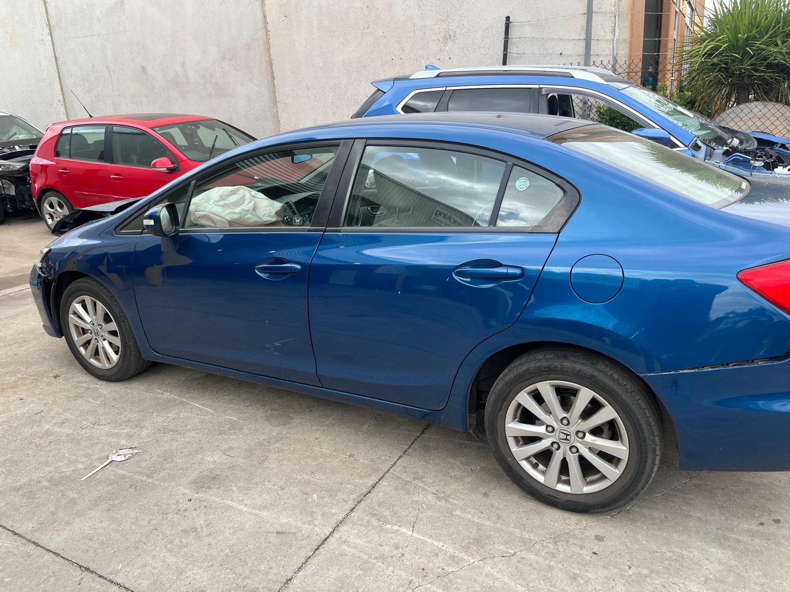 HONDA CIVIC IX Sedan (FB) 1.8 (FB2) 2012 blue - Left Front 1/4 Door Glass - AU-219-HO-12-G-A