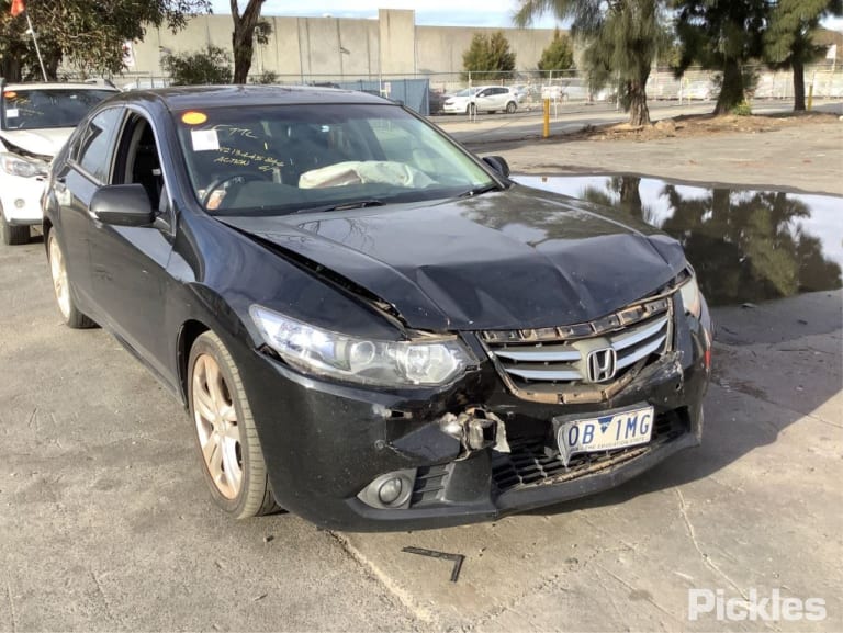 HONDA ACCORD EURO CU 2013 black - Right Rear Door - AU-219-HO-4LP-D-D