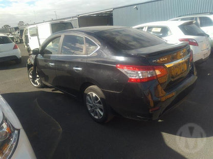 NISSAN PULSAR B17 2013 black - Right Front Door - AU-219-NI-13LP-D-B