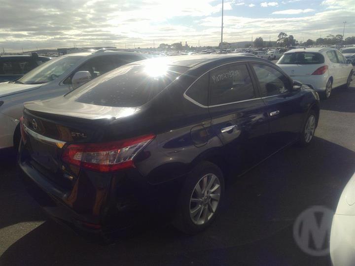 NISSAN PULSAR B17 2013 black - Right Rear Door - AU-219-NI-25LP-D-D