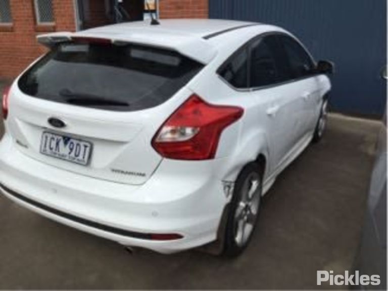 FORD FOCUS LW 2014 white - Right Rear Door - AU-219-FO-14LP-D-D