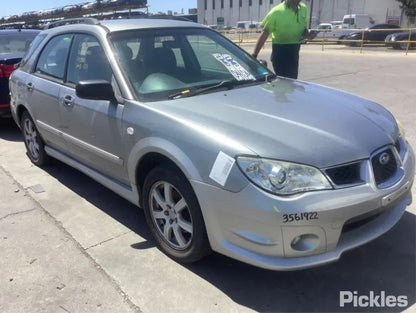 SUBARU IMPREZA GG 2006 silver - Left Rear Door - AU-219-SU-9LP-D-C