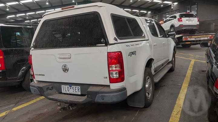 Wrecking/Dismantling Holden Colorado RG 2015 dual cab Ute 2.8L Diesel 4WD Auto white