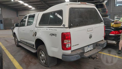 Wrecking/Dismantling Holden Colorado RG 2015 dual cab Ute 2.8L Diesel 4WD Auto white