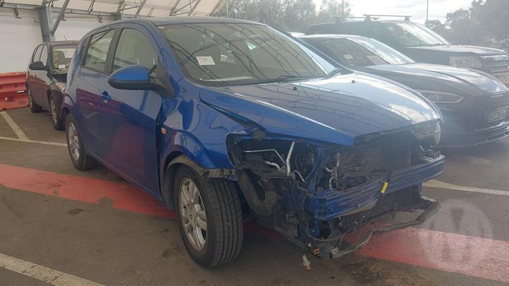 Wrecking/Dismantling Holden Barina TM Hatch Blue 2014 1.6L petrol manual - ACW268