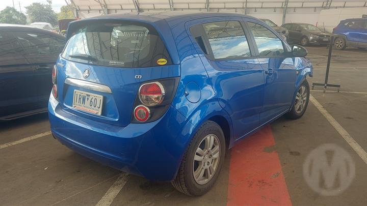 Holden Barina TM Hatch Blue 2014 1.6L petrol manual - Front shocker/strut RHF - ACW268-TM701740-RFS