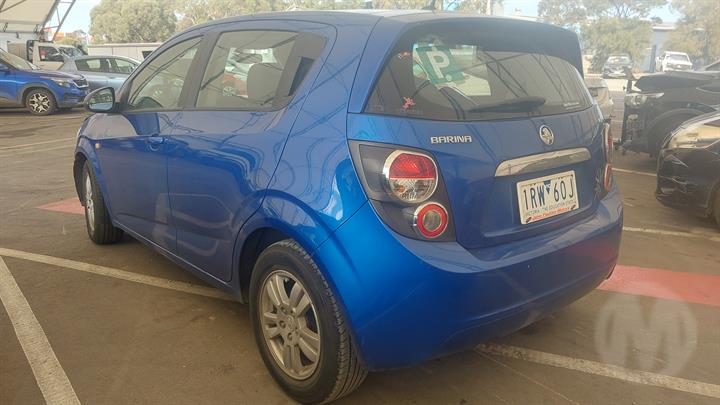 Holden Barina TM Hatch Blue 2014 1.6L petrol manual - Front shocker/strut RHF - ACW268-TM701740-RFS