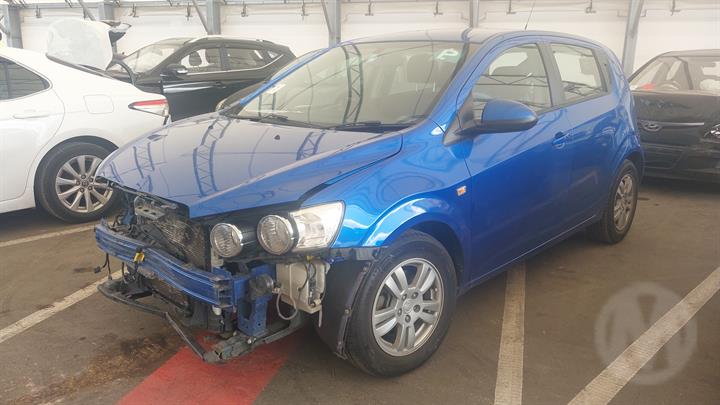 Wrecking/Dismantling Holden Barina TM Hatch Blue 2014 1.6L petrol manual - ACW268