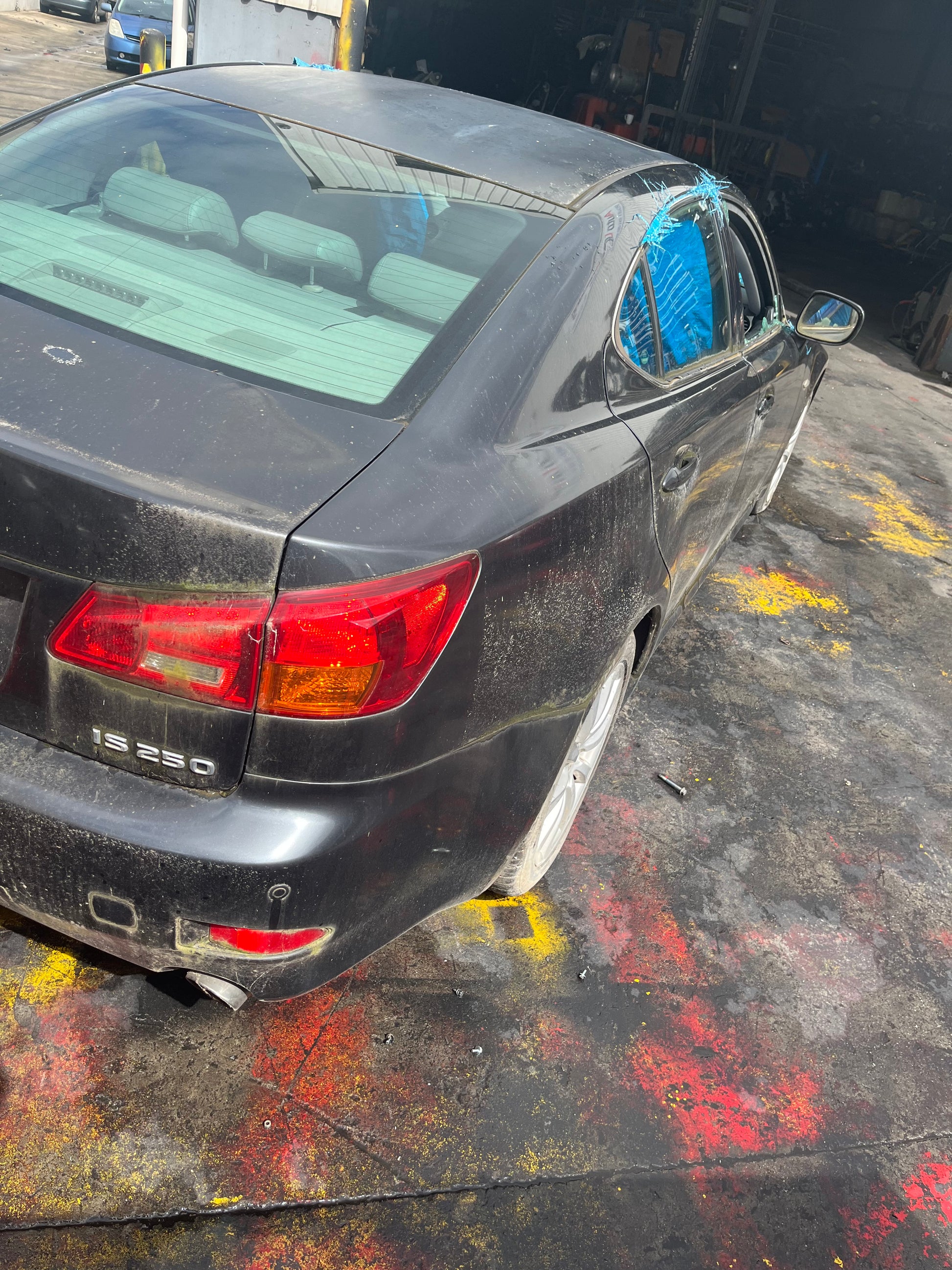 LEXUS IS GSE20 2008 grey - Left Rear Door - AU-219-LE-1LP-D-C