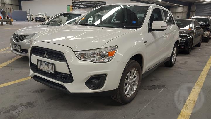 MITSUBISHI ASX XA,XB,XC 2012 white - Right Rear Door - AU-219-MI-3LP-D-D