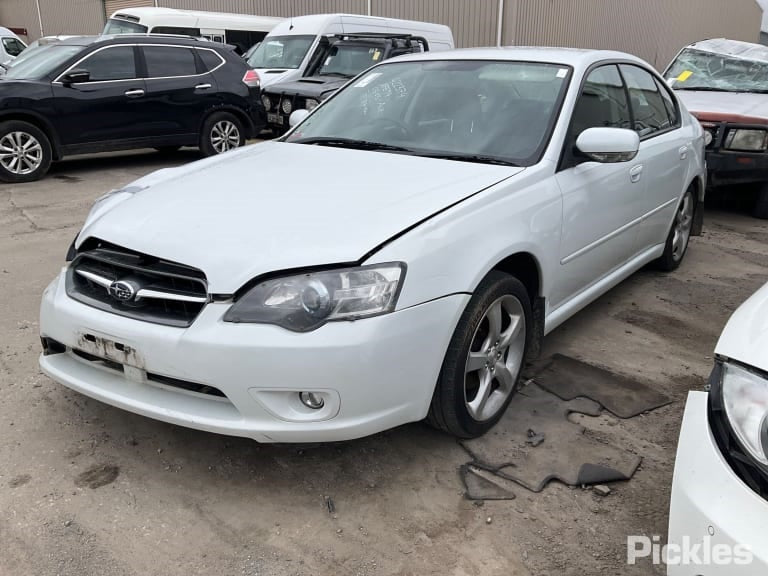 SUBARU LIBERTY BL 2005 white - Left Front Door - AU-219-SU-11LP-D-A