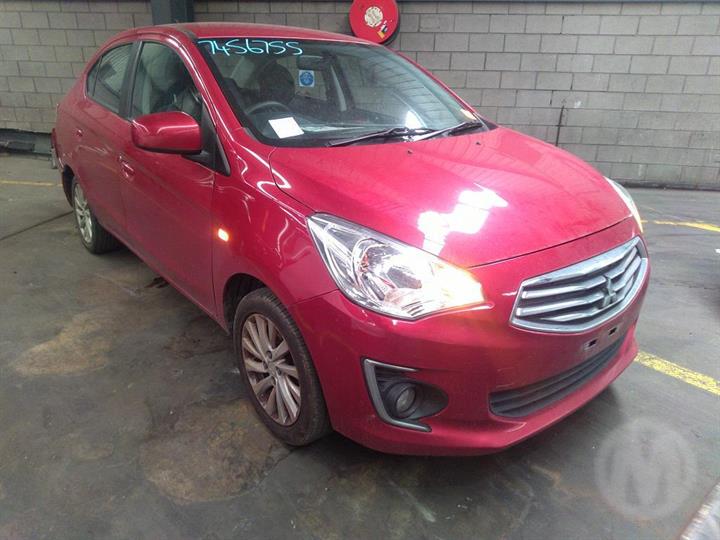 MITSUBISHI MIRAGE LA 2015 red - Right Front Door - AU-219-MI-14LP-D-B