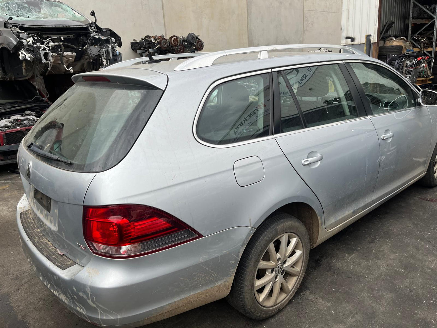 Wrecking/Dismantling VW GOLF VI Variant (AJ5) 1.4 TSI 2012 silver - AU-219-VW-1