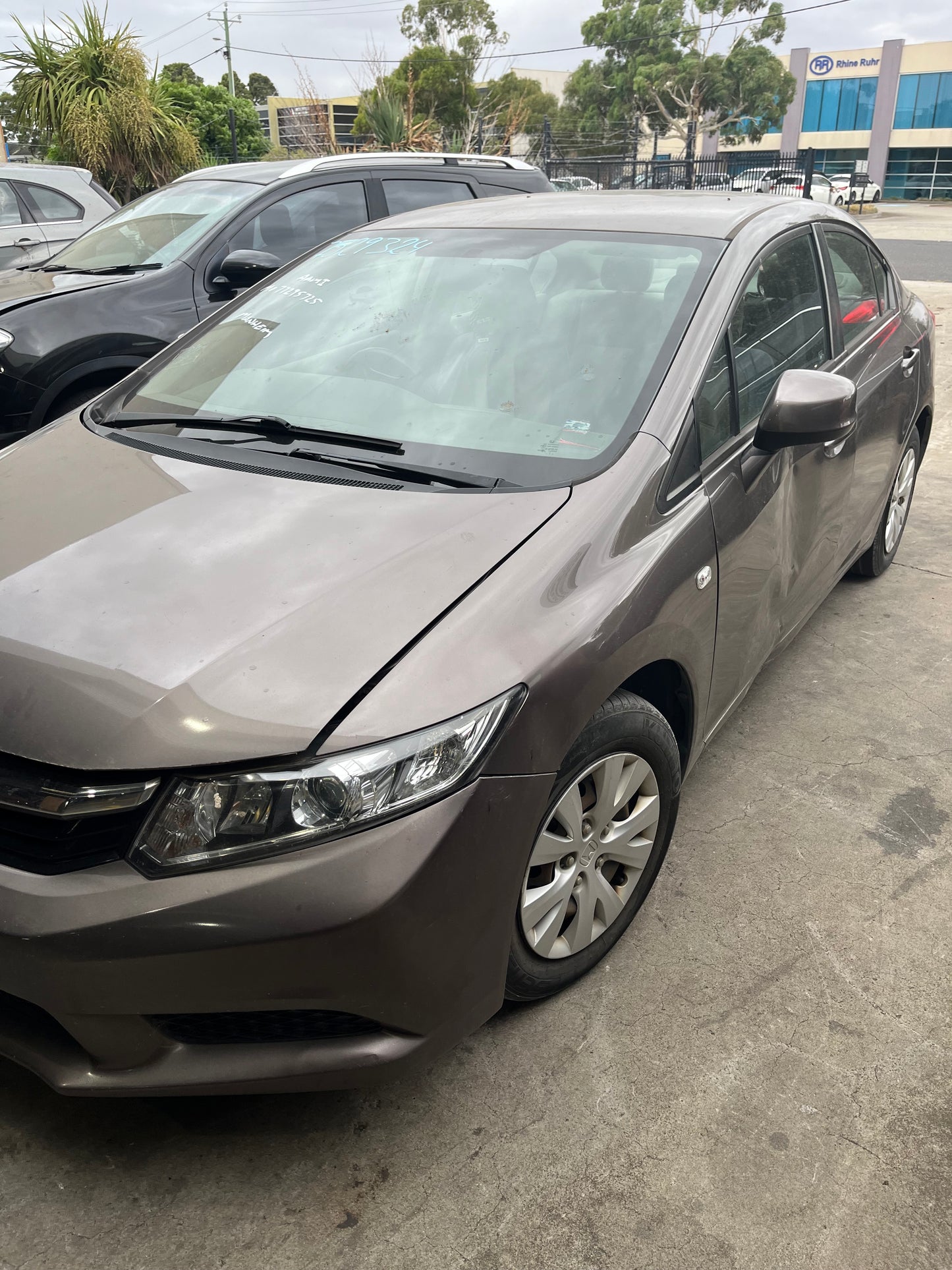 HONDA CIVIC FB 2012 brown - Left Rear Door - AU-219-HO-13LP-D-C