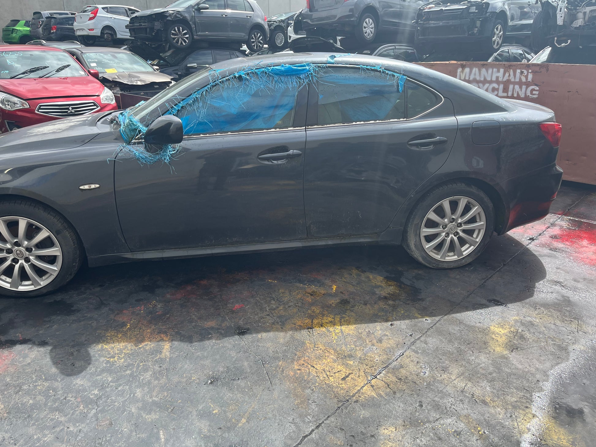 LEXUS IS GSE20 2008 grey - Left Rear Door - AU-219-LE-1LP-D-C