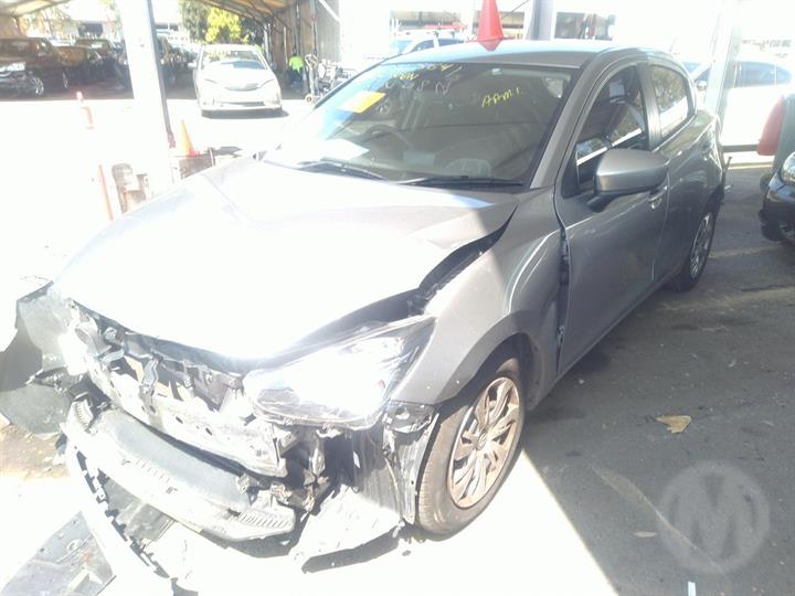 MAZDA 2 DJ 2014 silver - Right Rear Door - AU-219-MA-16LP-D-D
