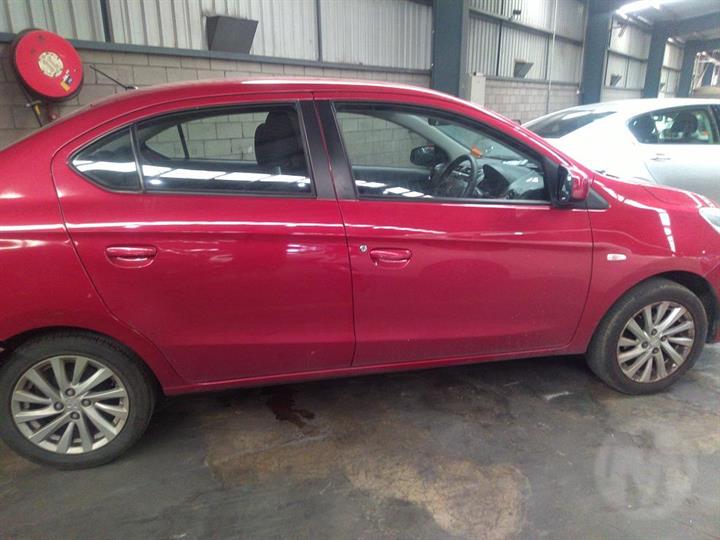 MITSUBISHI MIRAGE LA 2015 red - Right Front Door - AU-219-MI-14LP-D-B