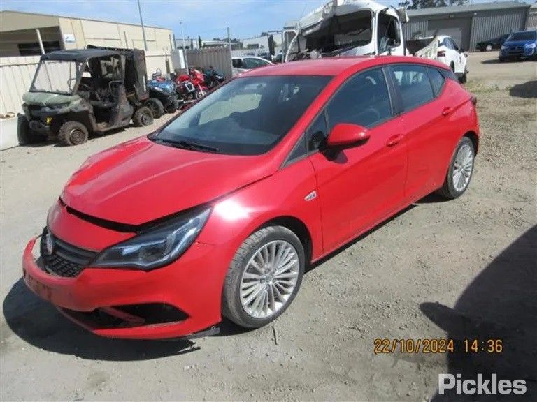 Holden Astra Bk 2017 Red Hatch Petrol Turbo 1.4L Auto Fwd - Starter Motor BK056384-ST