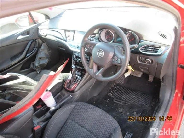 Holden Astra Bk 2017 Red Hatch Petrol Turbo 1.4L Auto Fwd - Starter Motor BK056384-ST