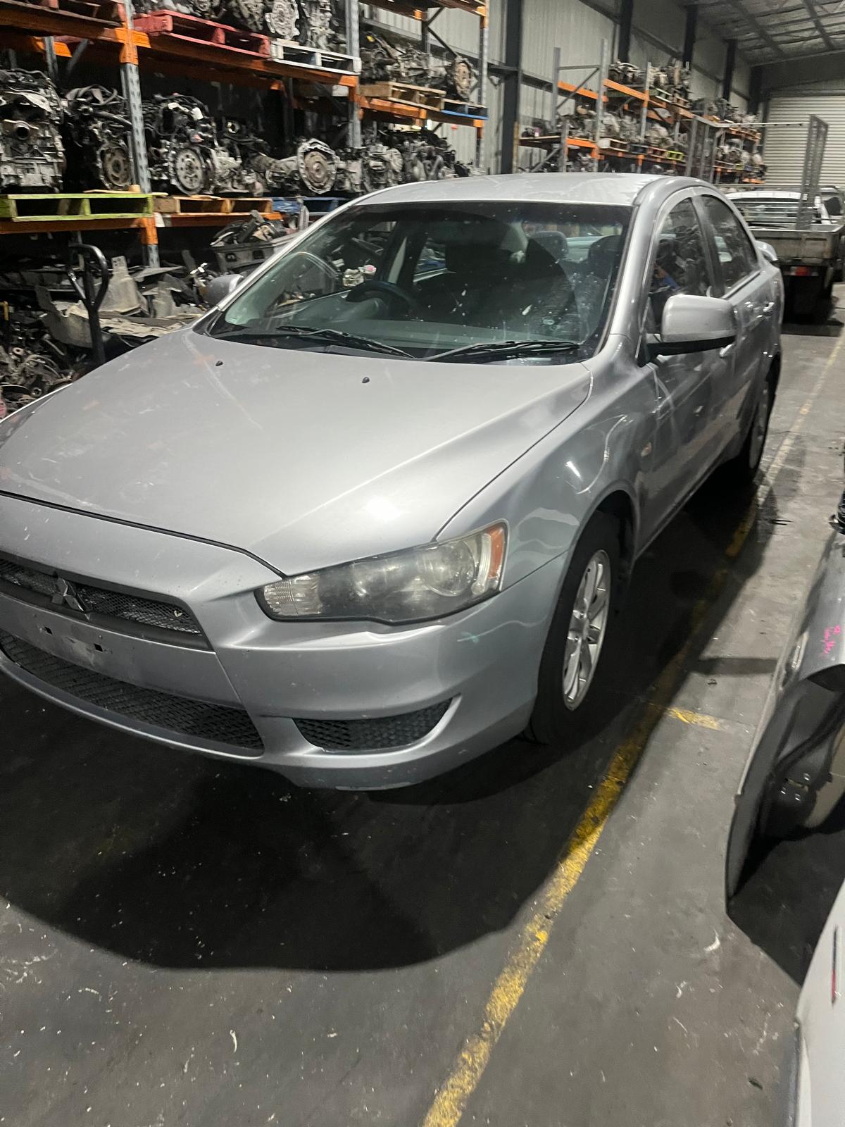 Wrecking/Dismantling Mitsubishi Lancer CJ 2011 Sedan Silver 2l petrol Fwd auto