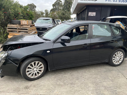 Wrecking/Dismantling SUBARU IMPREZA GH 2009 Black 2L PETROL AWD AUTO - ACW249