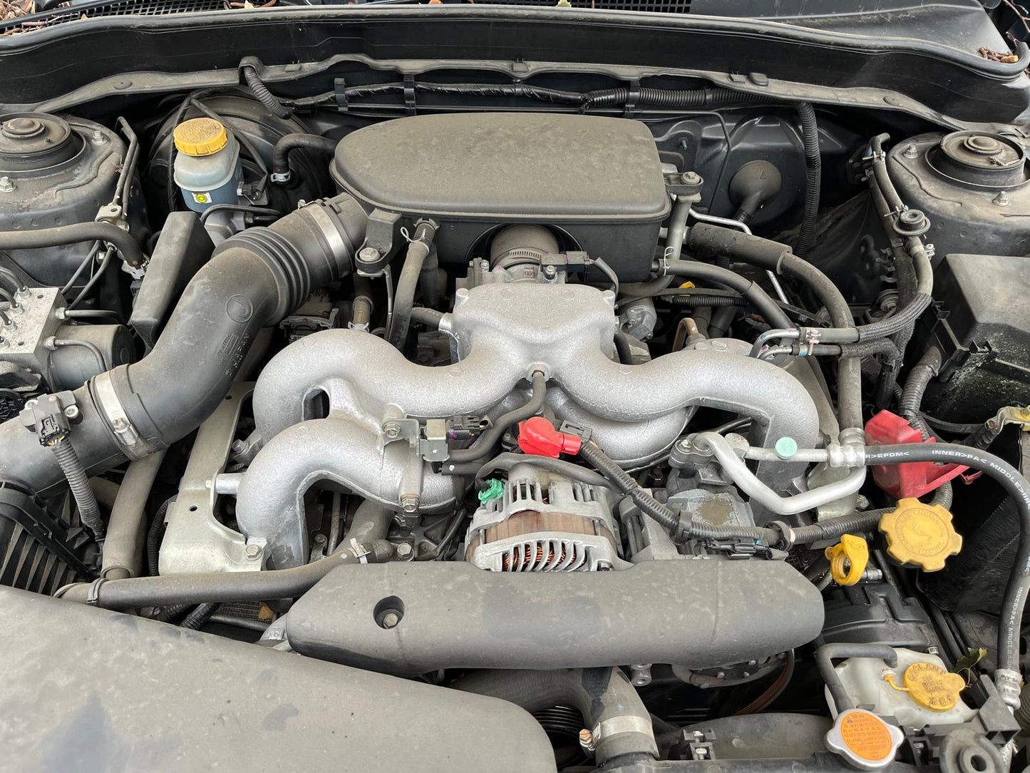 Wrecking/Dismantling SUBARU IMPREZA GH 2009 Black 2L PETROL AWD AUTO - ACW249