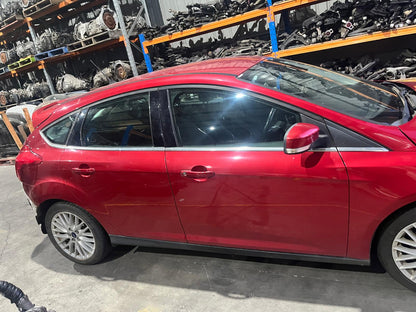 Wrecking/Dismantling Ford Focus LW 2012 hatch Red 2L petrol Auto - ACW254