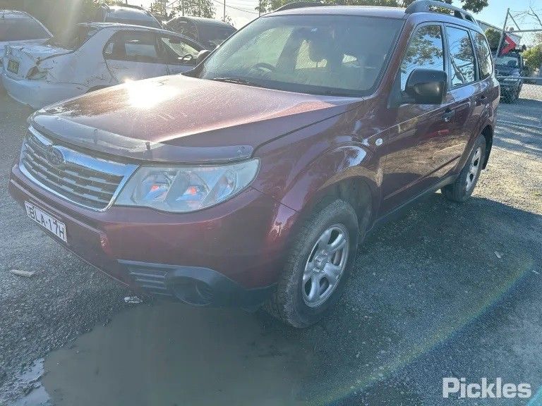 Subaru Forester SH 2009 Red 2.5L Petrol AWD Auto - LHF Door Shell SH033422-LHF-DO